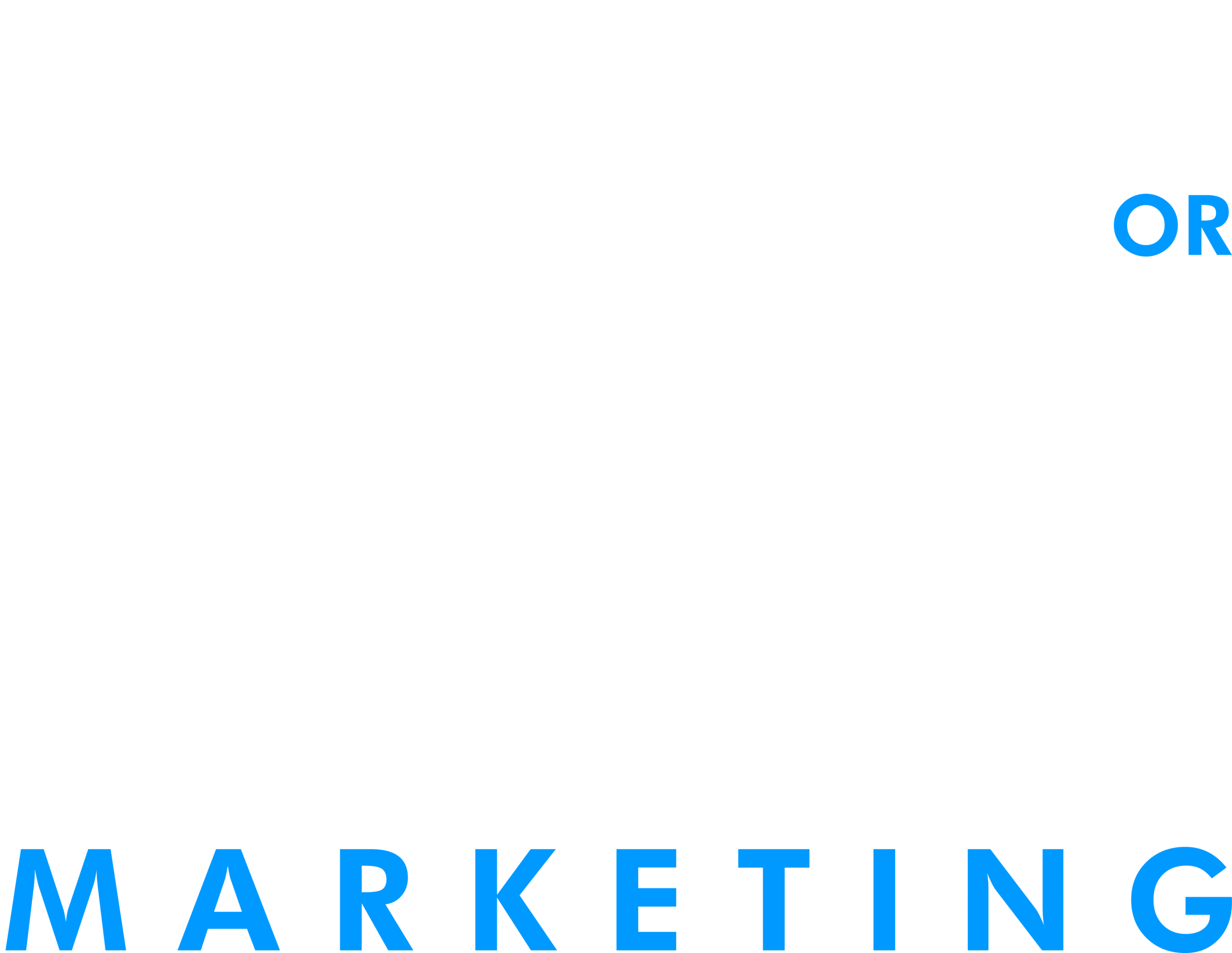white text sink or swim marketing logo