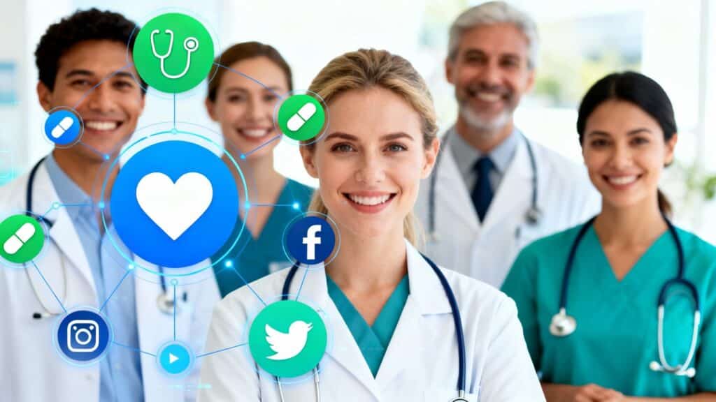 Digital marketing strategy for local clinics and therapists.