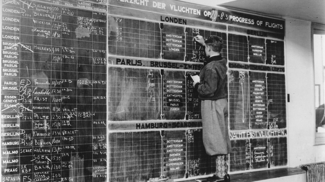 business owner looking at analytics dashboard