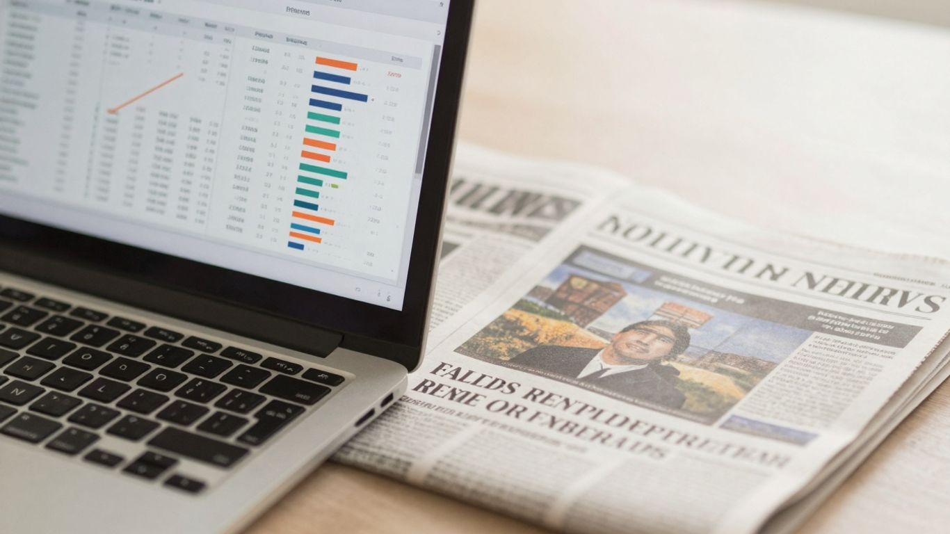 Online ads versus newspaper ads for Irish businesses.