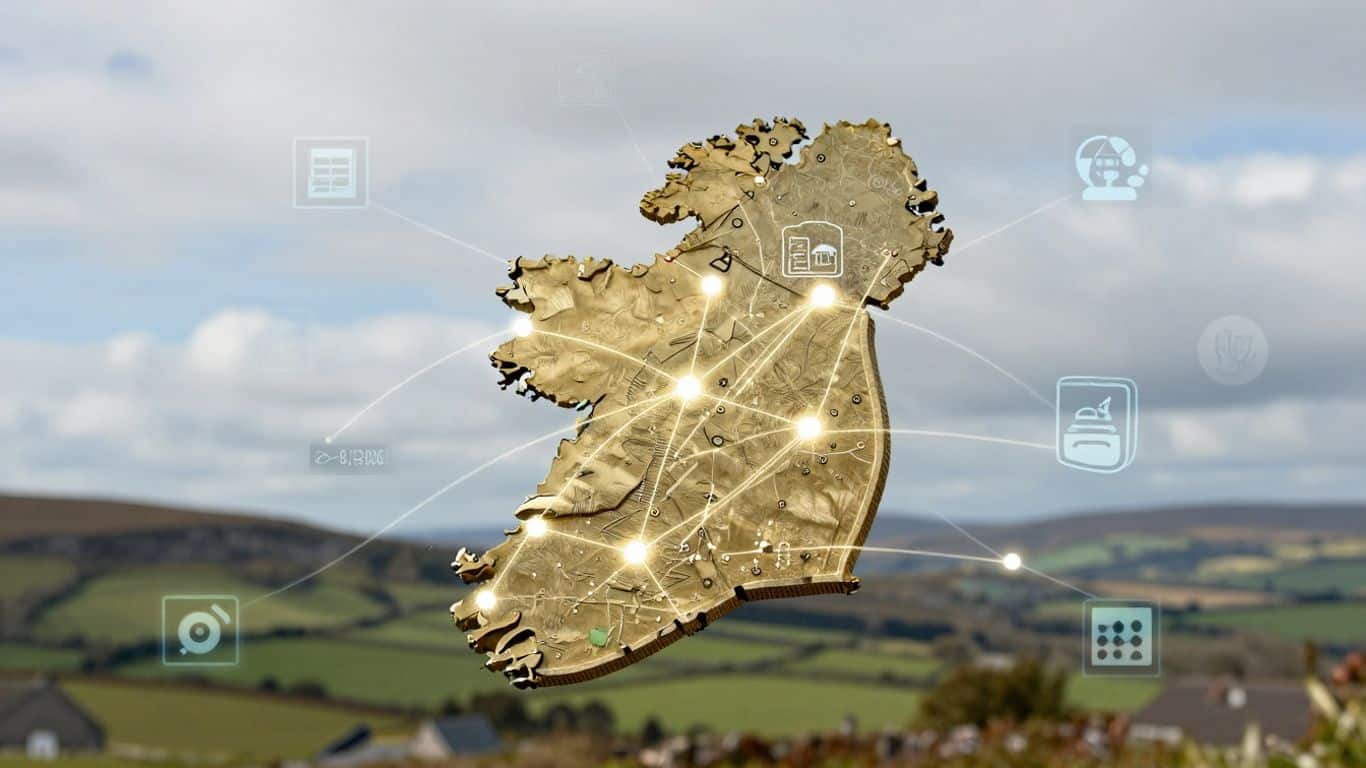 Google Ads CPA benchmarks for Irish local businesses in 2025.